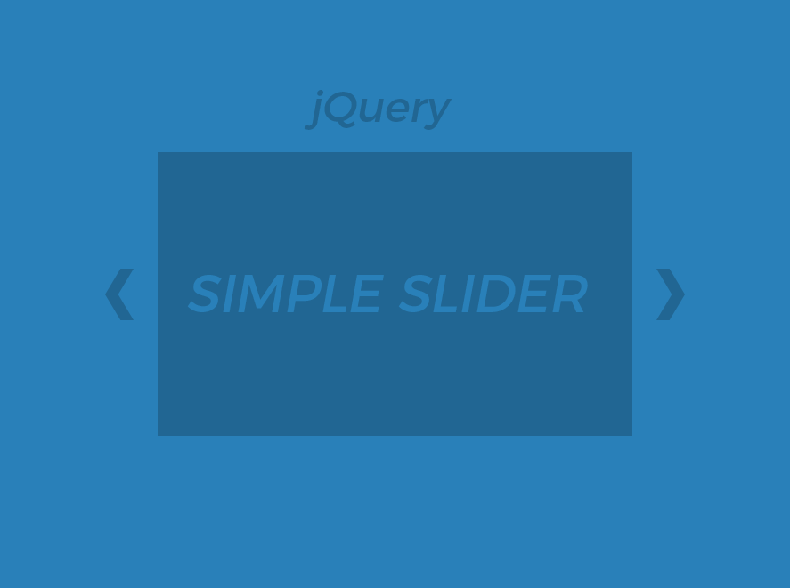 dat is alles Veronderstelling Quagga How to create simple slider with jQuery – Ivan Katić – Freelance full-stack  web developer