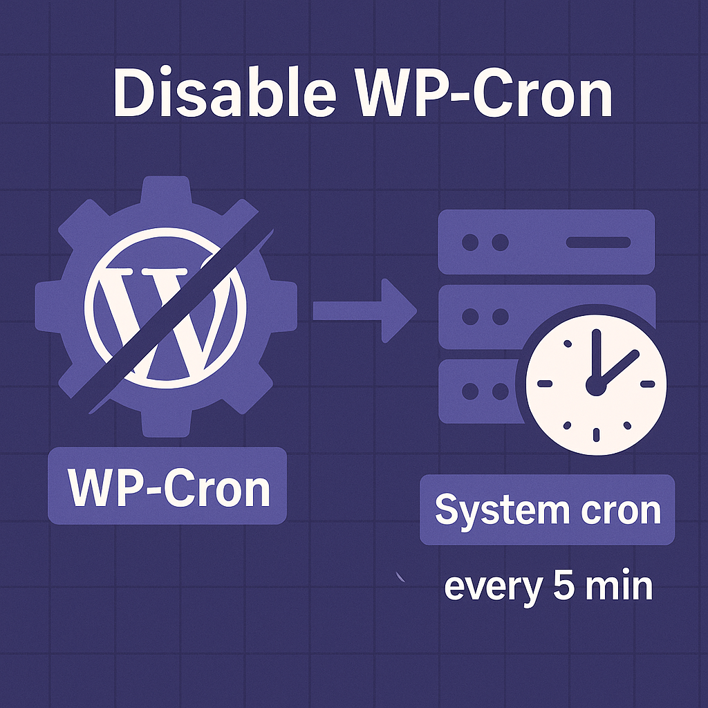 Disable default WP cron job for performance - Full-stack PHP ...